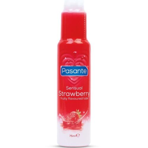 Lubrificante Pasante Morango 75 ML - Gel Vegano e Suave