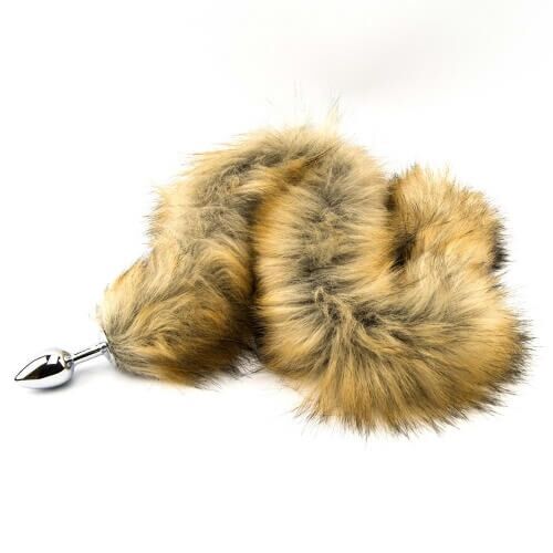 Butt Plug Furry Fantasy Cauda de Raposa