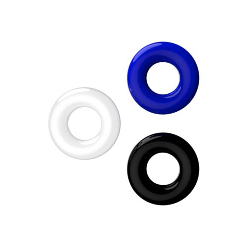 Anéis Penianos JoyRings Doughnut - 3 Pacote