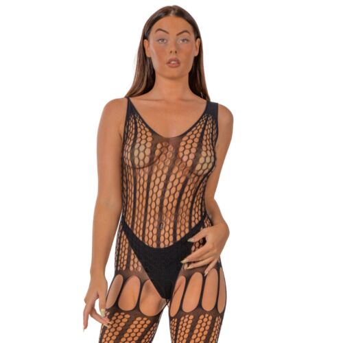 Bodystocking Lace com Detalhe Up