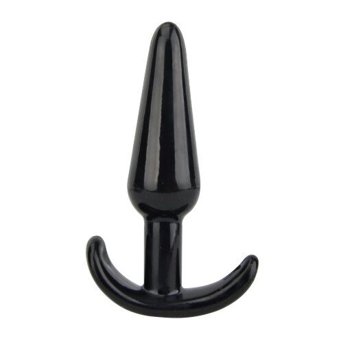 Butt Plug Loving Joy Black com Ponta Afilada
