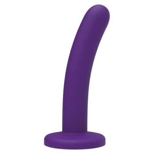 Dildo Mina Silk Curved 5 Inch com base de sucção