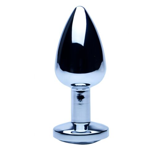Butt Plug Precious Metals pequeno com base joia