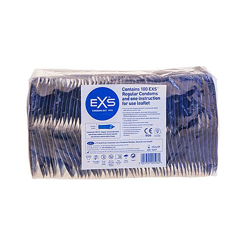 Preservativos Exs Regular 100's com ajuste confortável