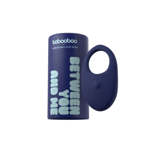 Anel Vibratório Tabooboo Between You and Me com Estimulador Texturizado