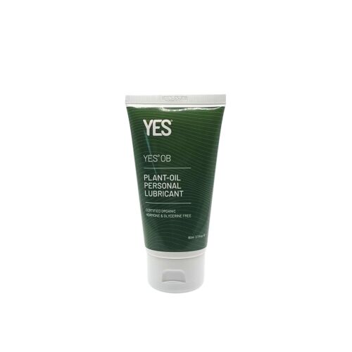 Lubrificante YES Natural Plant-Oil 80ml com óleo de plantas