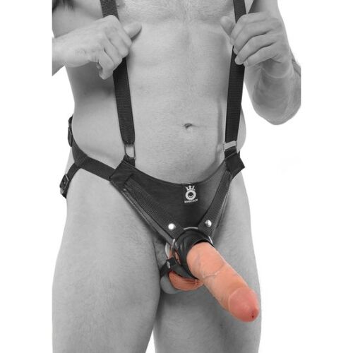 Arnês Oco KING COCK 25,5 cm com cintas ajustáveis