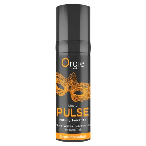 Gel Estimulante Orgie Liquid Pulse 15ml com Sabor