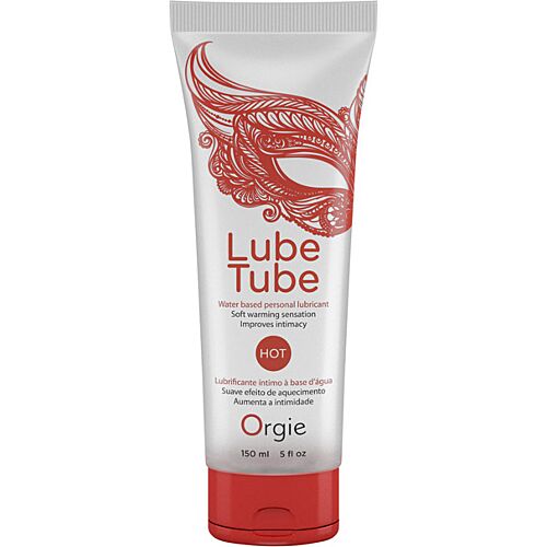 Lubrificante Orgie Lube Tube Hot com efeito calor