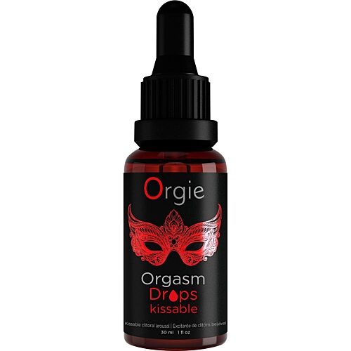 Gel Íntimo Orgie Orgasm Drops Kissable - 30 ml
