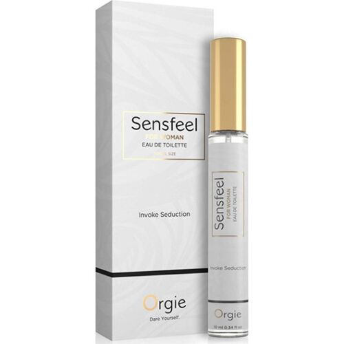 Colónia de Feromonas Orgie Sensfeel For Woman 10 ml com Aroma Frutado