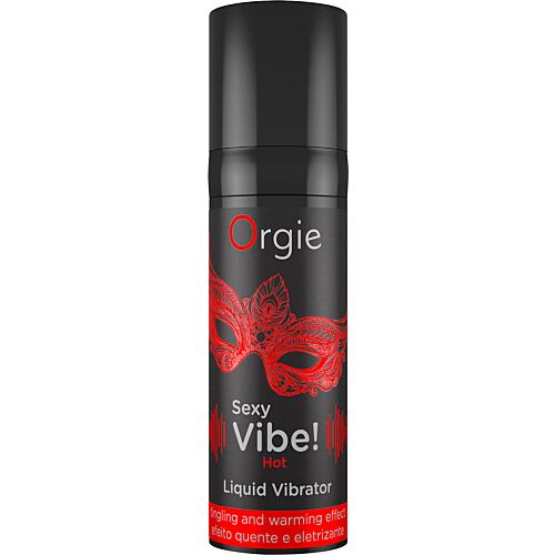 Gel Estimulante Orgie Sexy Vibe Hot com Efeito Vibrante e Calor