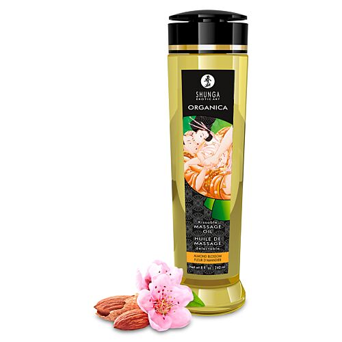 Óleo de massagem Shunga Almond Blossom com aroma a amêndoa