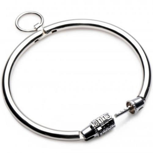 Colar de Metal HARD com Fecho de Combinação