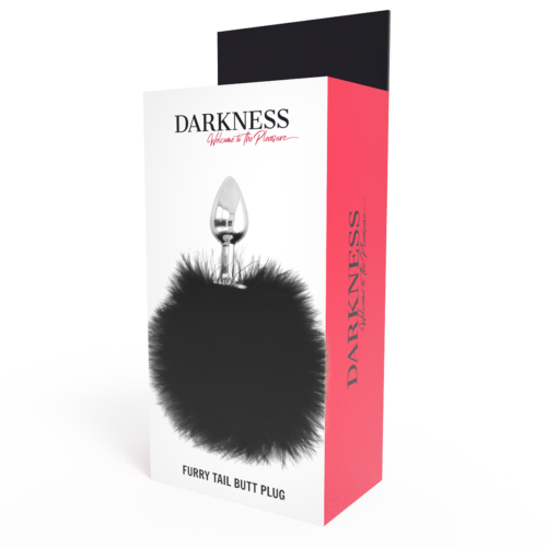 Plug Anal DARKNESS 7 cm com Cola Peluda