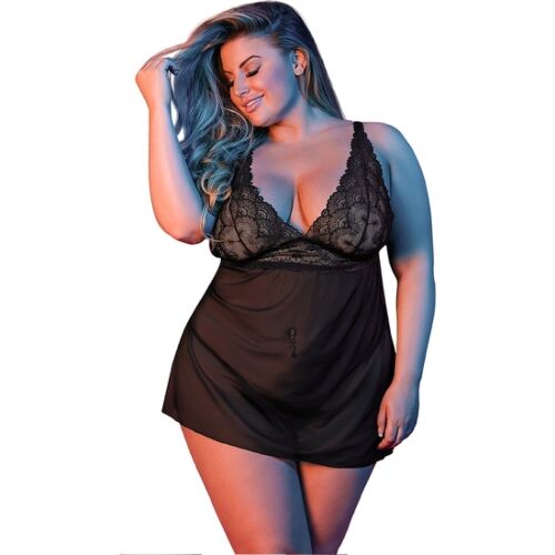 Conjunto Lingerie Baby Doll & G-SET L/XL