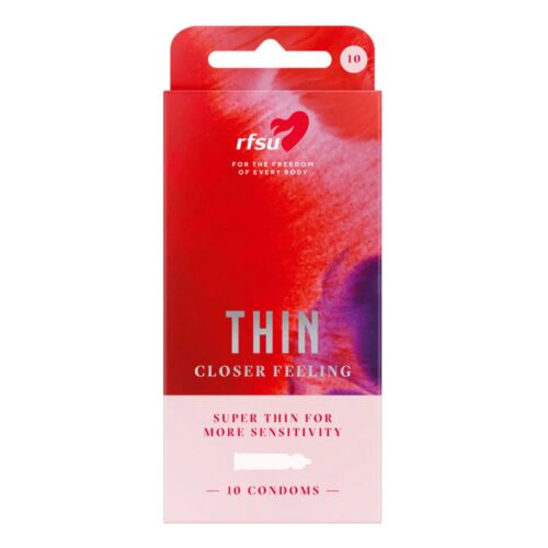 Preservativos RFSU Thin 10 unidades extrafinos