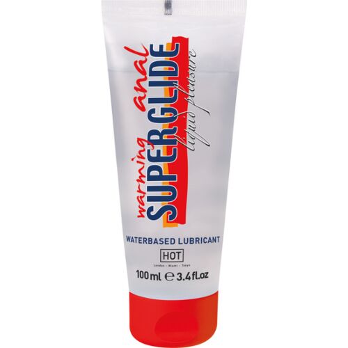 Lubrificante Anal HOT 100 ML com Efeito Calor