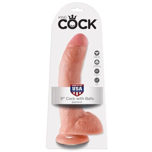 Pénis Realístico King Cock 9 Natural