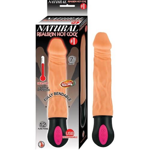 Dildo Nasstoys Realistic Warming 7 Inch com Aquecimento