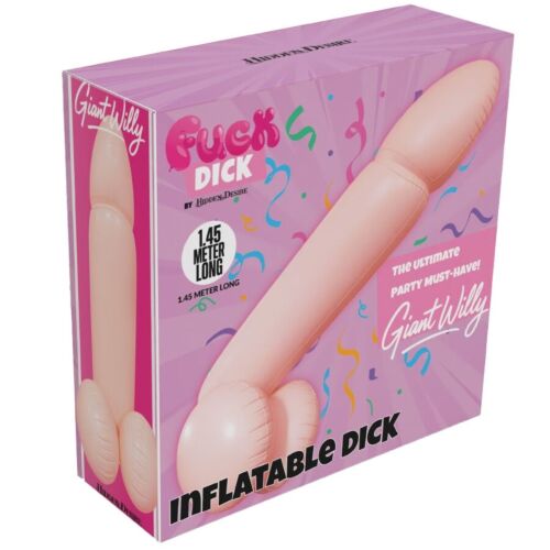 Boneca Hinchável HIDDEN DESIRE Pene Inflável Gigante 145 cm