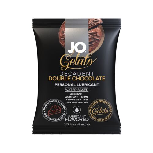 Lubrificante Gelato Double Chocolate System JO 5 ml