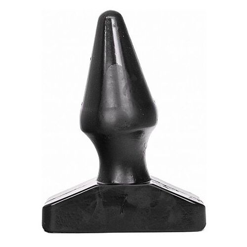 Plug Anal ALL BLACK 16 cm - formato cónico