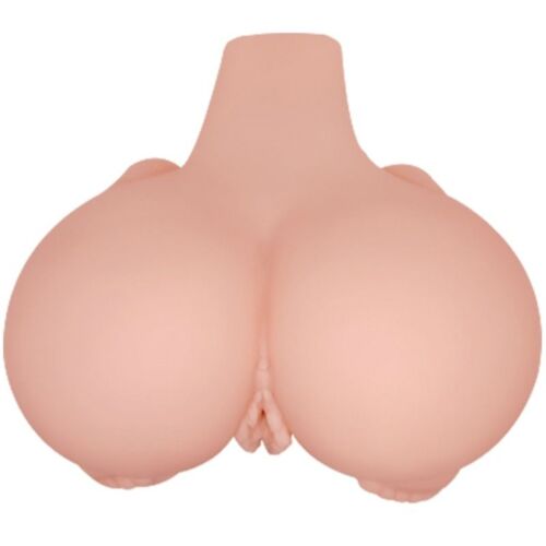 Trasero Realístico CRAZY BULL com Vibração e Canais Texturados