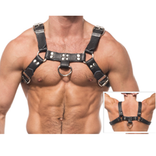 Arneses Leather Body Chain Harness III para BDSM