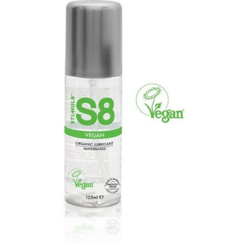 Lubrificante Vegano STIMUL8 S8 125ml | Natural e prolongado