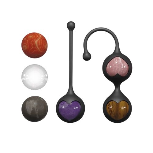Ovos Adrien Lastic Harmony Stones para Fortalecimento Pélvico