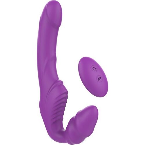 Vibrador S Pleasures Unleashed Purple com Comando Remoto