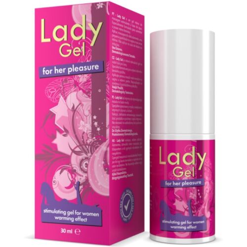 Gel Estimulante Intimateline Lady Gel 30 ml com Efeito Calor