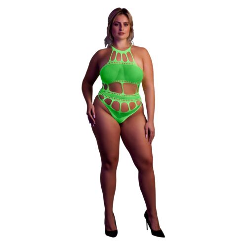Teddy Shots Toys Cut Out Thong Bodysuit