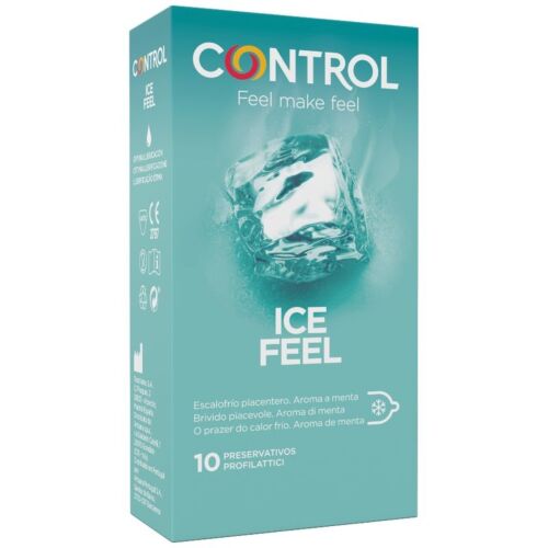 Preservativos Control Ice Feel - Efeito Frio e Menta