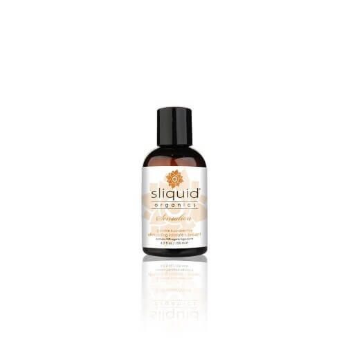 Lubrificante Sliquid Organics Sensations 125ml com ingredientes naturais