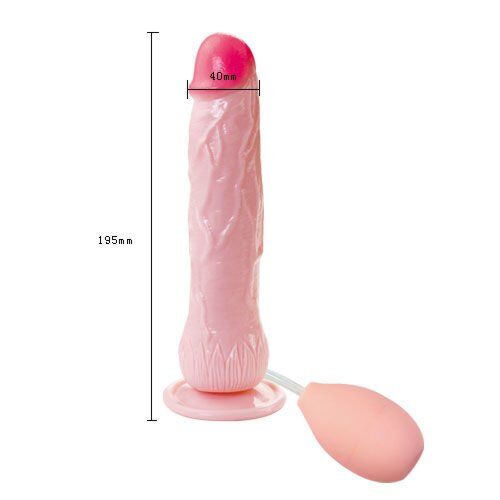 Dildo Baile Eros com Simulação de Ejaculação