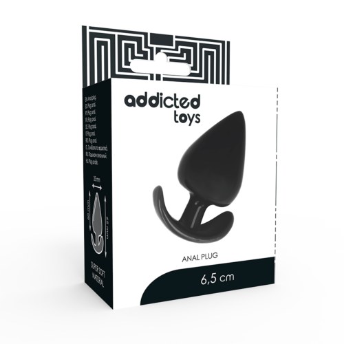 Plug Anal ADDICTED TOYS 6.5 CM | Tacto e conforto