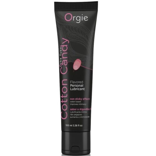 Lubrificante Orgie Lube Tube Cotton Candy 100ml com sabor