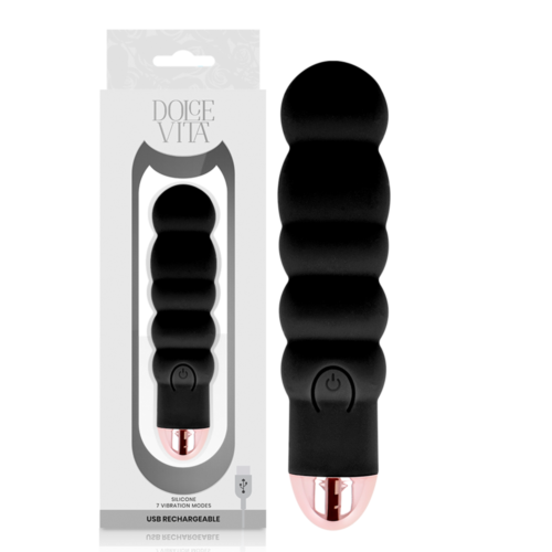 Vibrador Dolce Vita Six Recarregável com 7 Modos