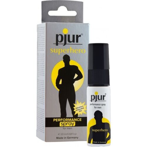 Spray Retardante PJUR Superhero 20 ML | Aumenta a Duração