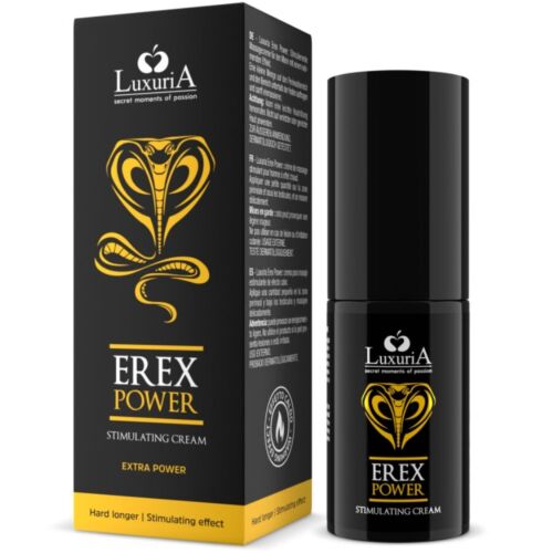 Creme para Pénis Intimateline Luxuria Erex Power