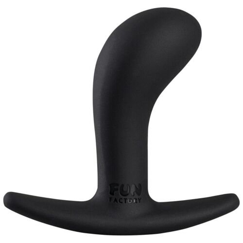 Plug Anal Fun Factory Bootie Black Curvado para Próstata
