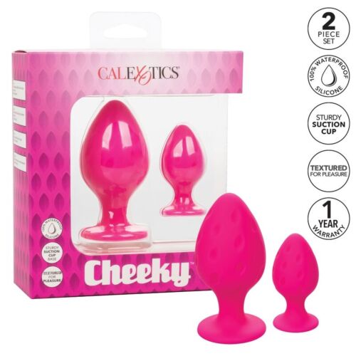 Plug Anal CALEXOTICS Cheeky com Base Ventosa
