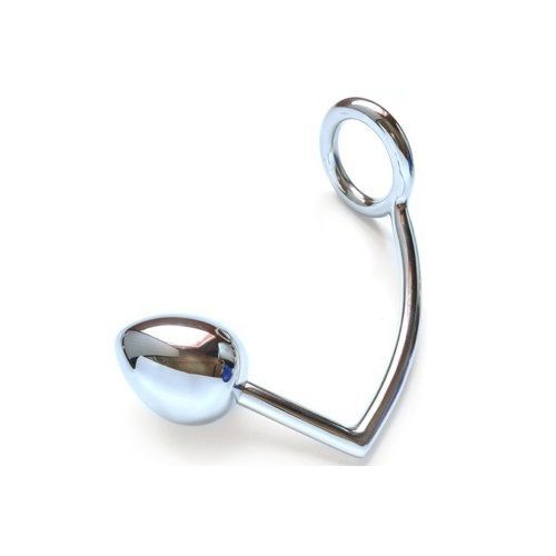 Anel BDSM Metal Hard 45MM com gancho anal
