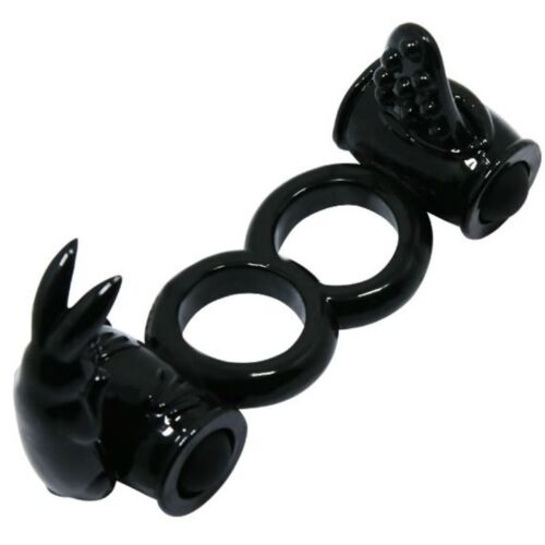 Anel Vibrador Baile Sweet Ring com Conejo para Estimulação