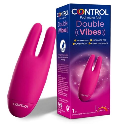 Vibrador Lay-on Control Double Vibes com dupla estimulação