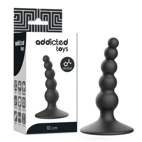 Plug Anal Addicted Toys 10 cm - Silicona Médica Suave