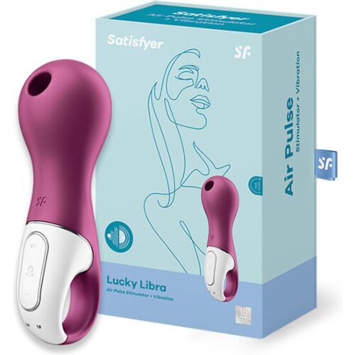 Vibrador Satisfyer Lucky Libra Estimulador e Vibrador
