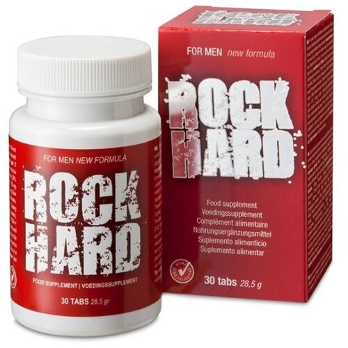 Cápsulas COBECO ROCK HARD 30 TABS para potência sexual
